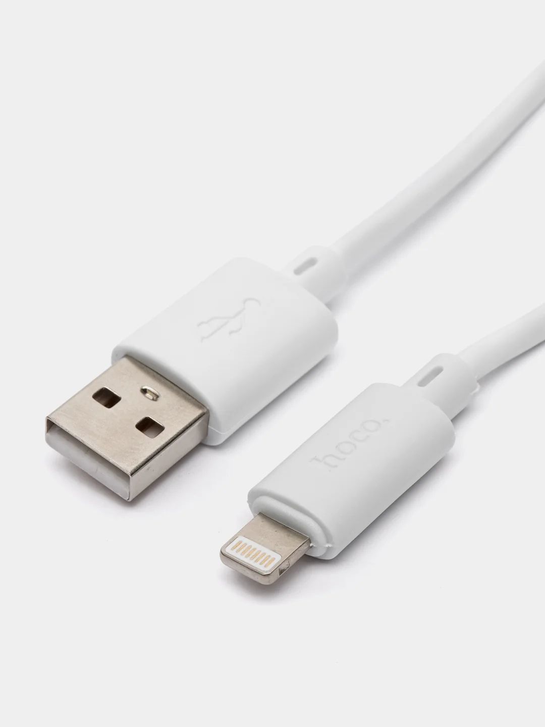 Белый зарядный кабель, шнур, USB для Apple iPhone, зарядное устройство айфон, зарядка, 1 метр