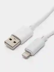 Белый зарядный кабель, шнур, USB для Apple iPhone, зарядное устройство айфон, зарядка, 1 метр