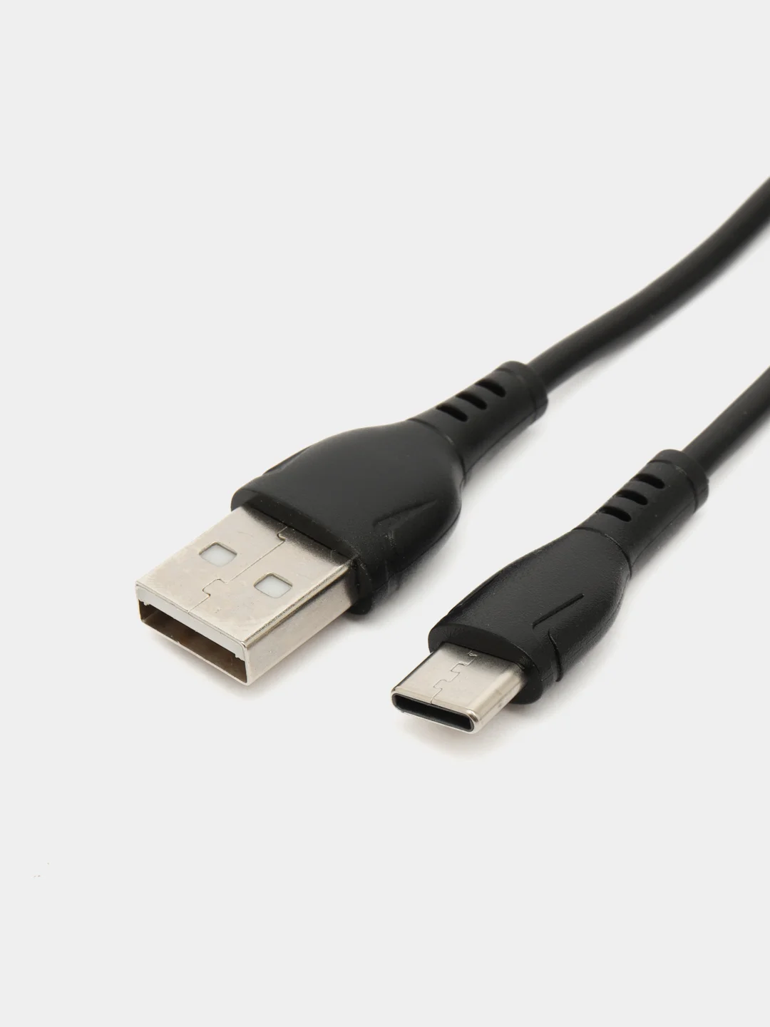 Черный зарядный кабель, шнур, с быстрой зарядкой Type-C, 3.0 Борофон