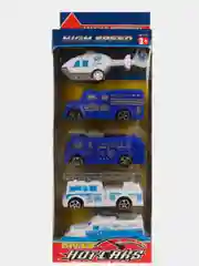 Набор игрушечного транспорта, 5 шт