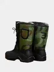 Зелёный хаки сапоги (Аляска)мужские зимние до -35С на шнуровке