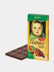 Шоколад Красный Октябрь Алёнка молочный с фундуком, 90 г