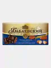 Шоколад темный Бабаевский с целым миндалем, 90 г