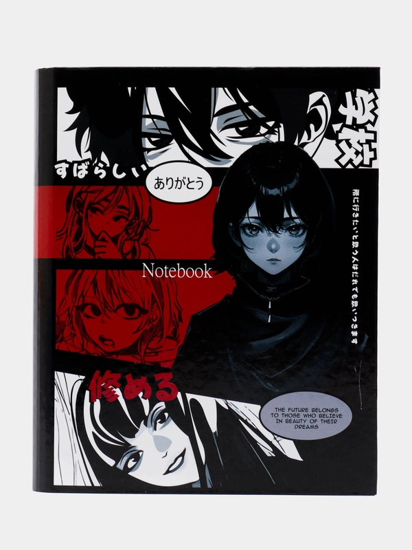 Тетрадь на кольцах Brauberg Anime Manga, 404715, А5, в клетку, со сменным блоком, 120 л