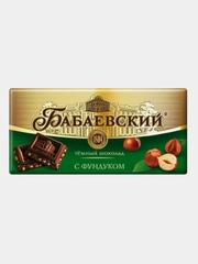 Шоколад темный  Бабаевский с фундуком, 90 г