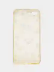 Силиконовый чехол с цветочками для iPhone 7 plus / 8 плюс