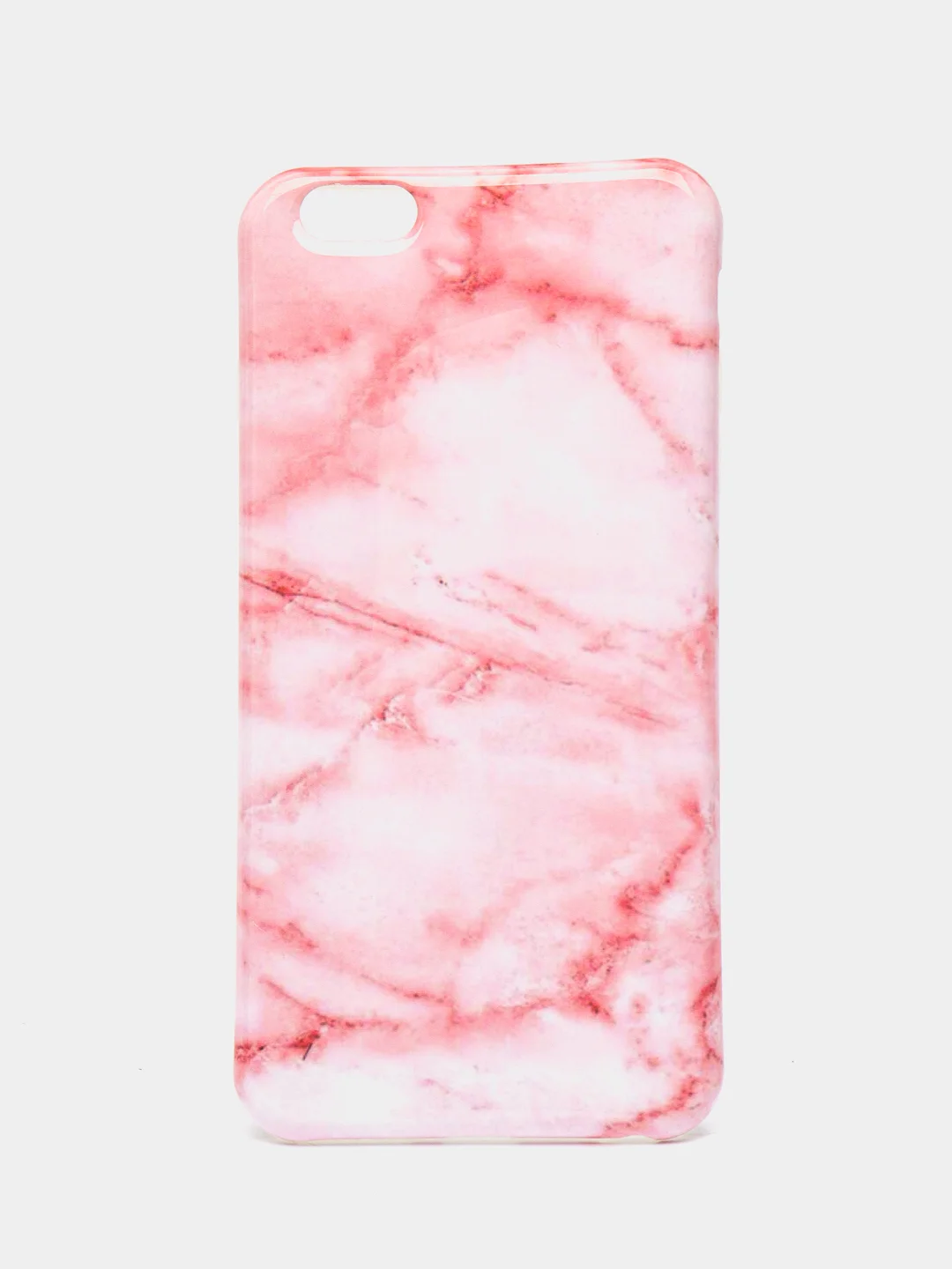 Розовый мраморный чехол для iPhone 6 plus / 6s плюс