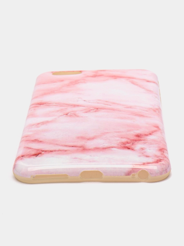 Розовый мраморный чехол для iPhone 6 plus / 6s плюс