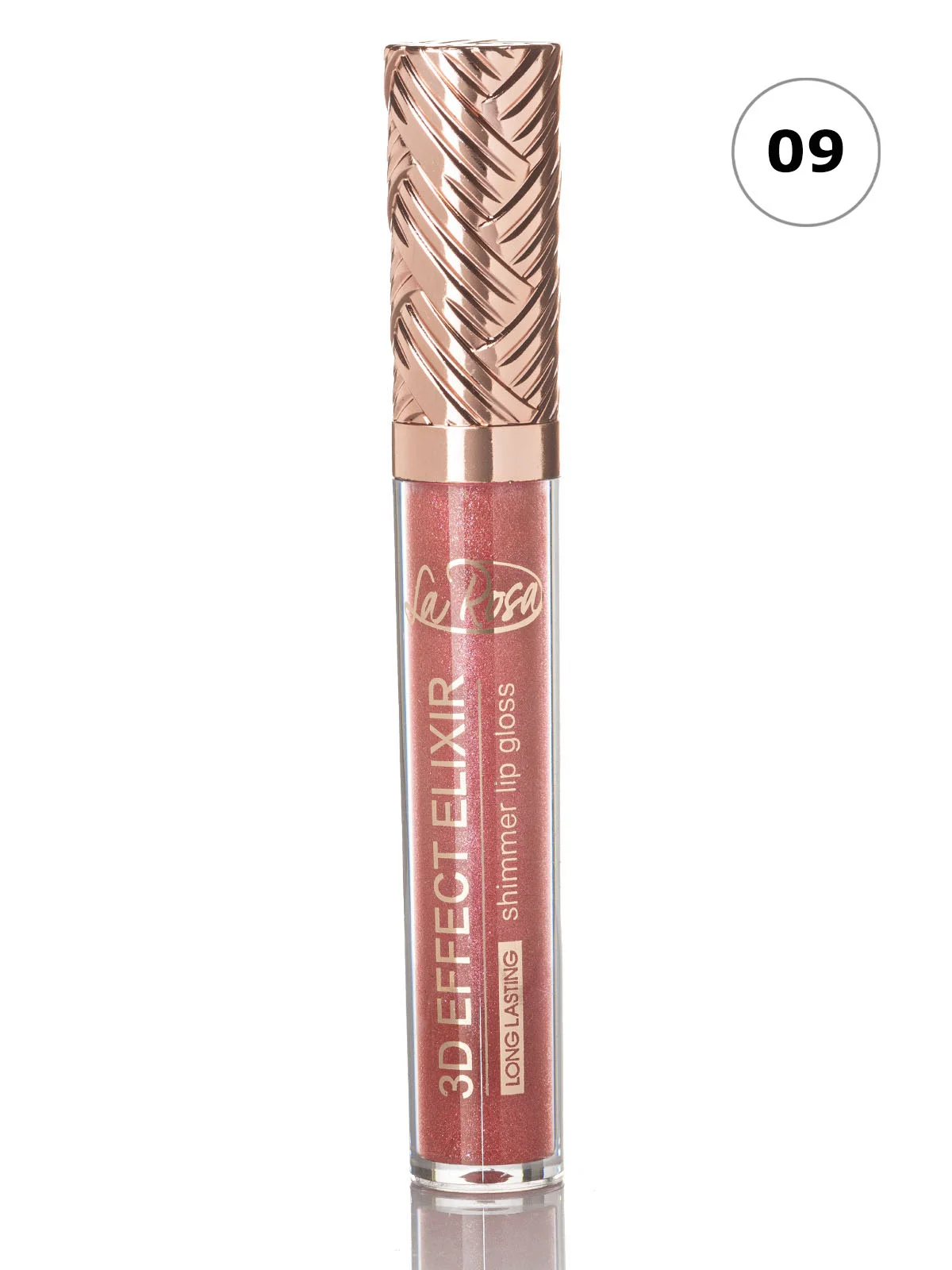 Коралловый меланж блеск для губ 3D EFFECT ELIXIR