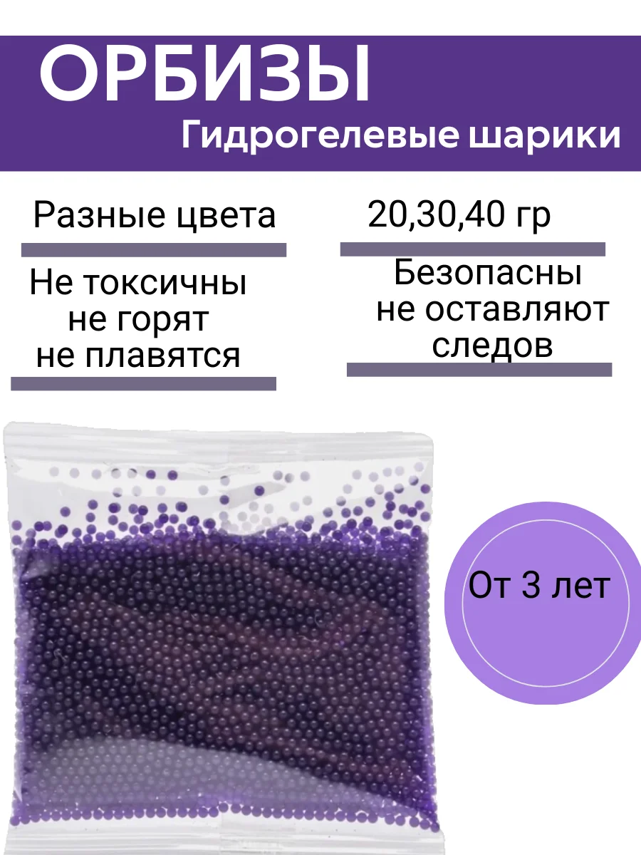 Темно-синий орбизы, гидрогелевые шарики растущие , аквагрунт, шарики детские, подарок новогодний