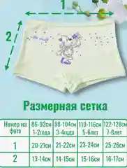 Трусики-шортики для девочек