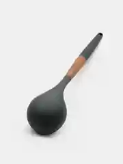 Половник APOLLO "Actual",  нейлон, силикон, акация, 75х64х350 мм