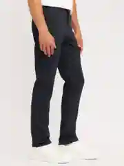 Черный мужские брюки Slim из хлопка
