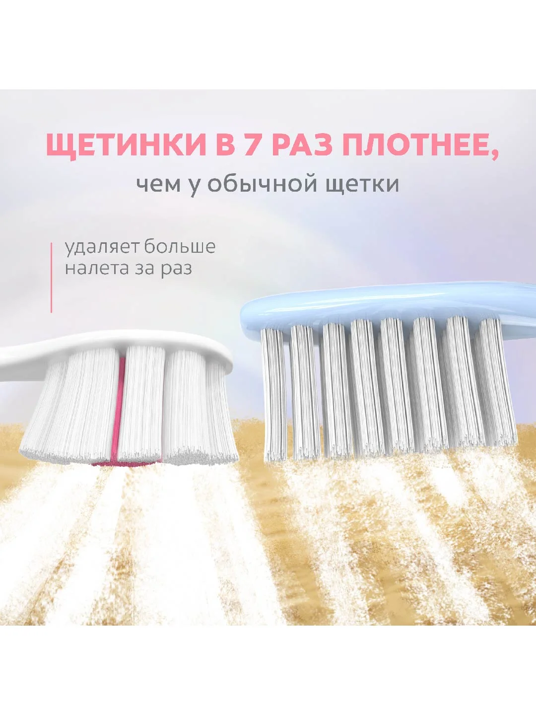 Зубная щетка Colgate Cushion Clean, мягкая, 2 шт