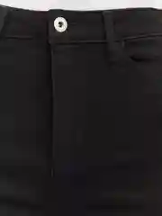 Черный женские джинсы Skinny, с высокой посадкой