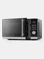 Микроволновая печь Hyundai HYM-D3005, 20л, 700Вт, черный/стальной