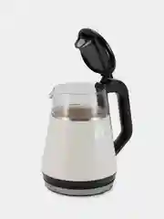 Чайник Hyundai HYK-G3013, 1 л, 2200Вт, белый/черный