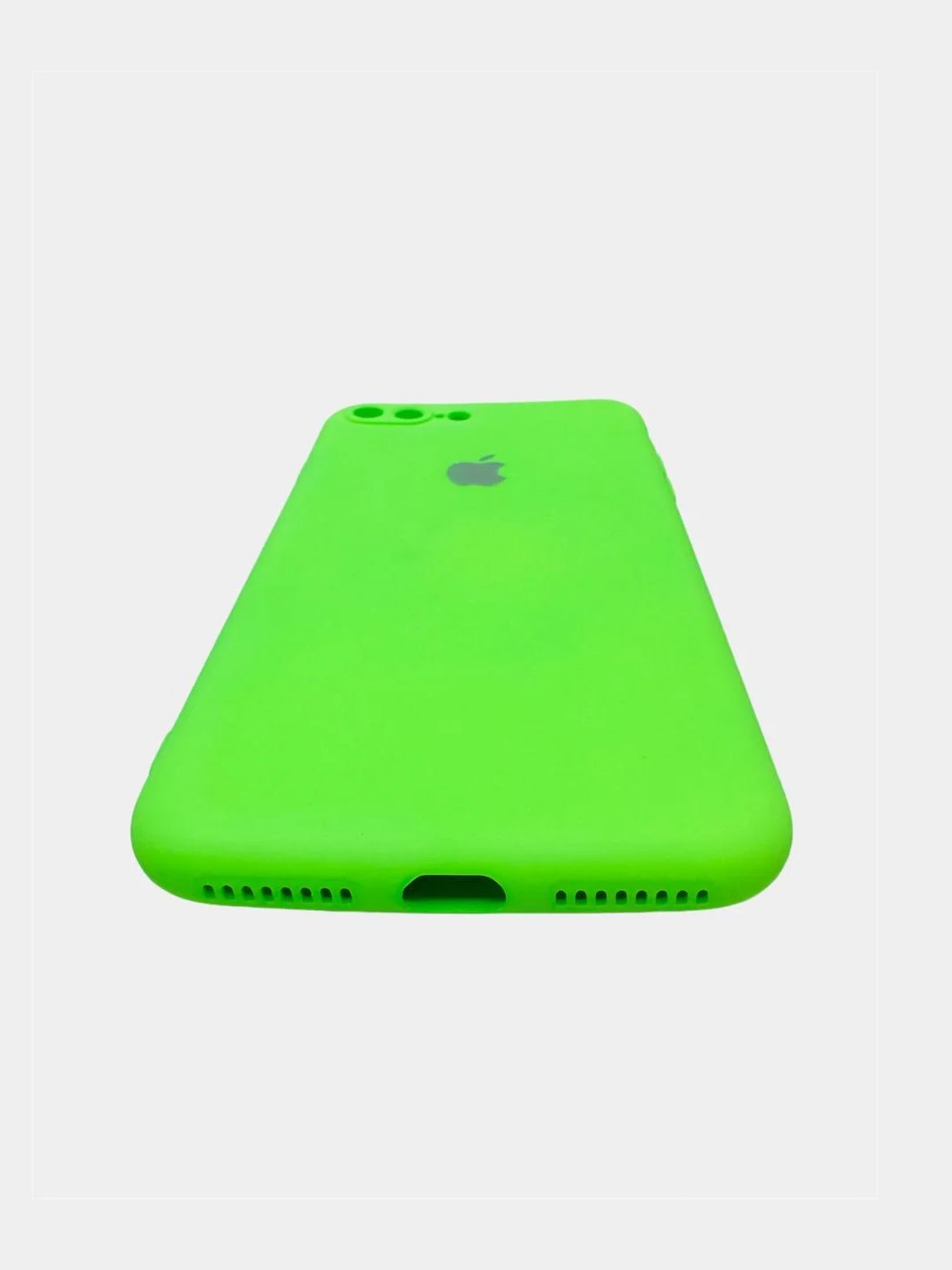 Салатовый чехол Soft-Touch для iPhone 7 Plus