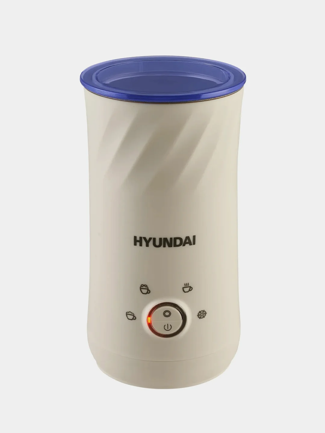 Капучинатор Hyundai HMF-P300, стационарный, 300мл, кремовый