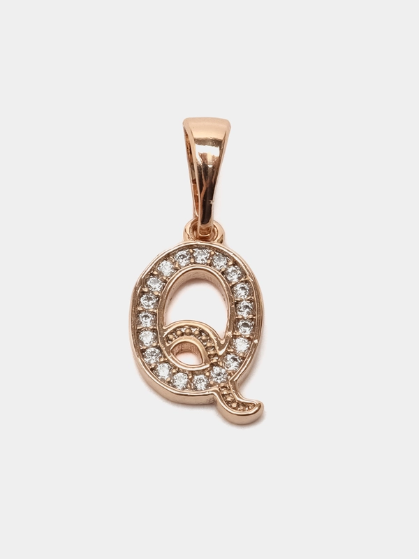 Подвеска-кулон "Буква" на выбор, Xuping jewelry