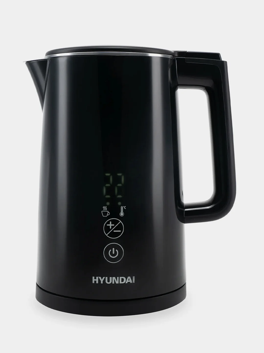 Чайник Hyundai HYK-S5509, 1.5л, 2200Вт, черный