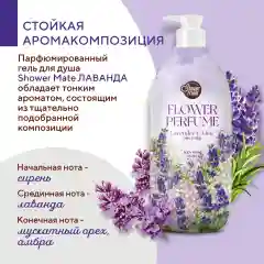 Гель для душа Kerasys Шауэр Мэйт "Лаванда", 900 мл