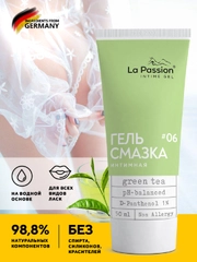 Смазка интимная, лубрикант на водной основе, съедобный, LA PASSION, 50 мл, 6 вкусов