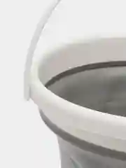 Розовый складное силиконовое универсальное ведро 5л