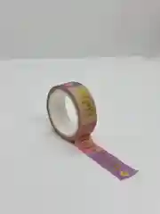 Коралловый скотч декоративный, для скрапбукинга, 1штук в наборе,бумажный.Ширина 1.5 см длина 5 метров