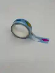 Лазурный скотч декоративный, для скрапбукинга, 1штук в наборе,бумажный.Ширина 1.5 см длина 5 метров