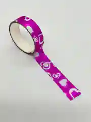 Пастельно-коралловый скотч декоративный, для скрапбукинга, 1штук в наборе,бумажный.Ширина 1.5 см длина 5 метров