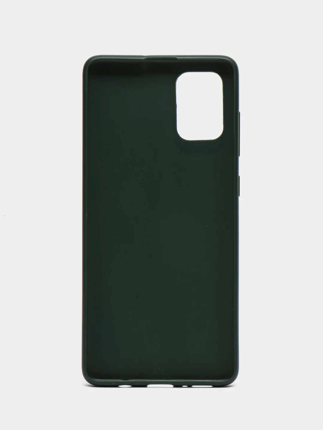 Зеленый чехол для Samsung A71 силиконовый ROCK
