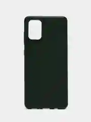 Зеленый чехол для Samsung A71 силиконовый ROCK