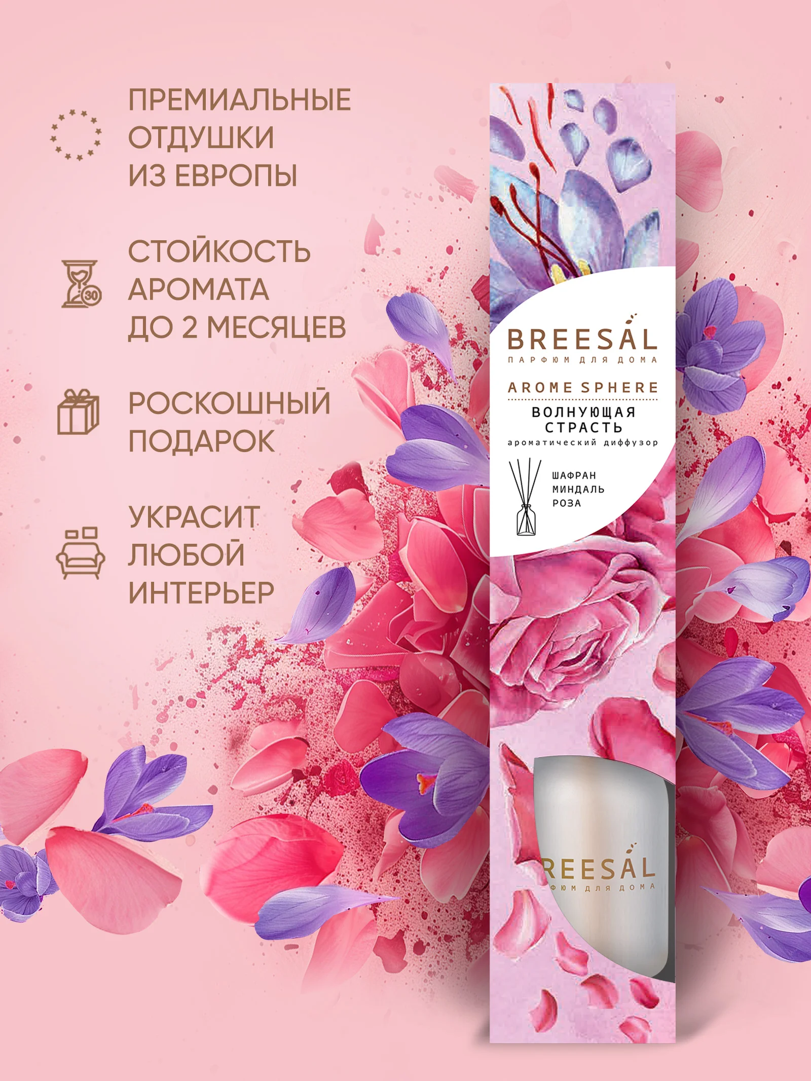 Ароматизатор для дома, диффузор ароматический