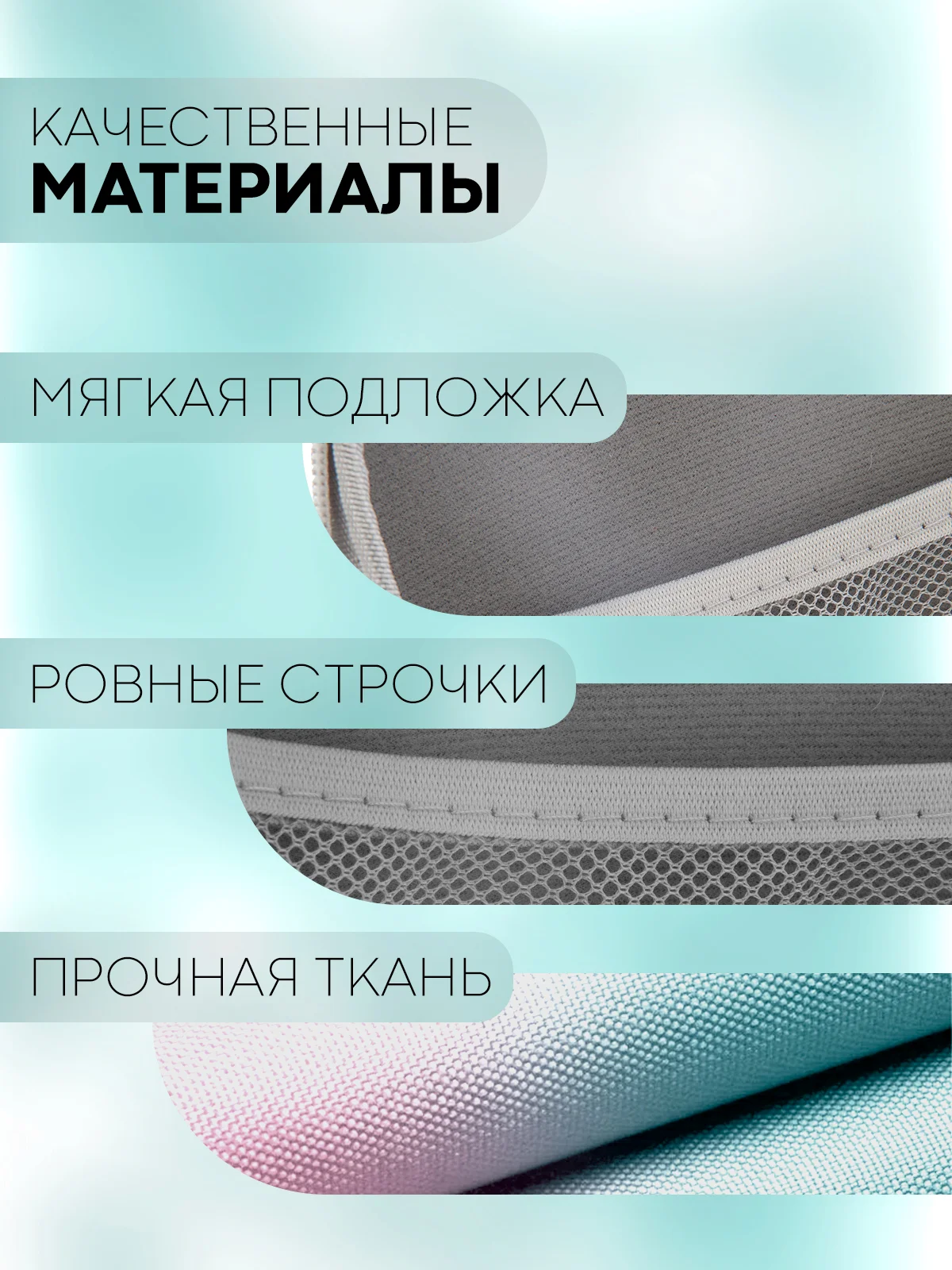 Небесно-голубой универсальный чехол-кейс Картофан, сумка-футляр на молнии для наушников и мелочей, жесткий