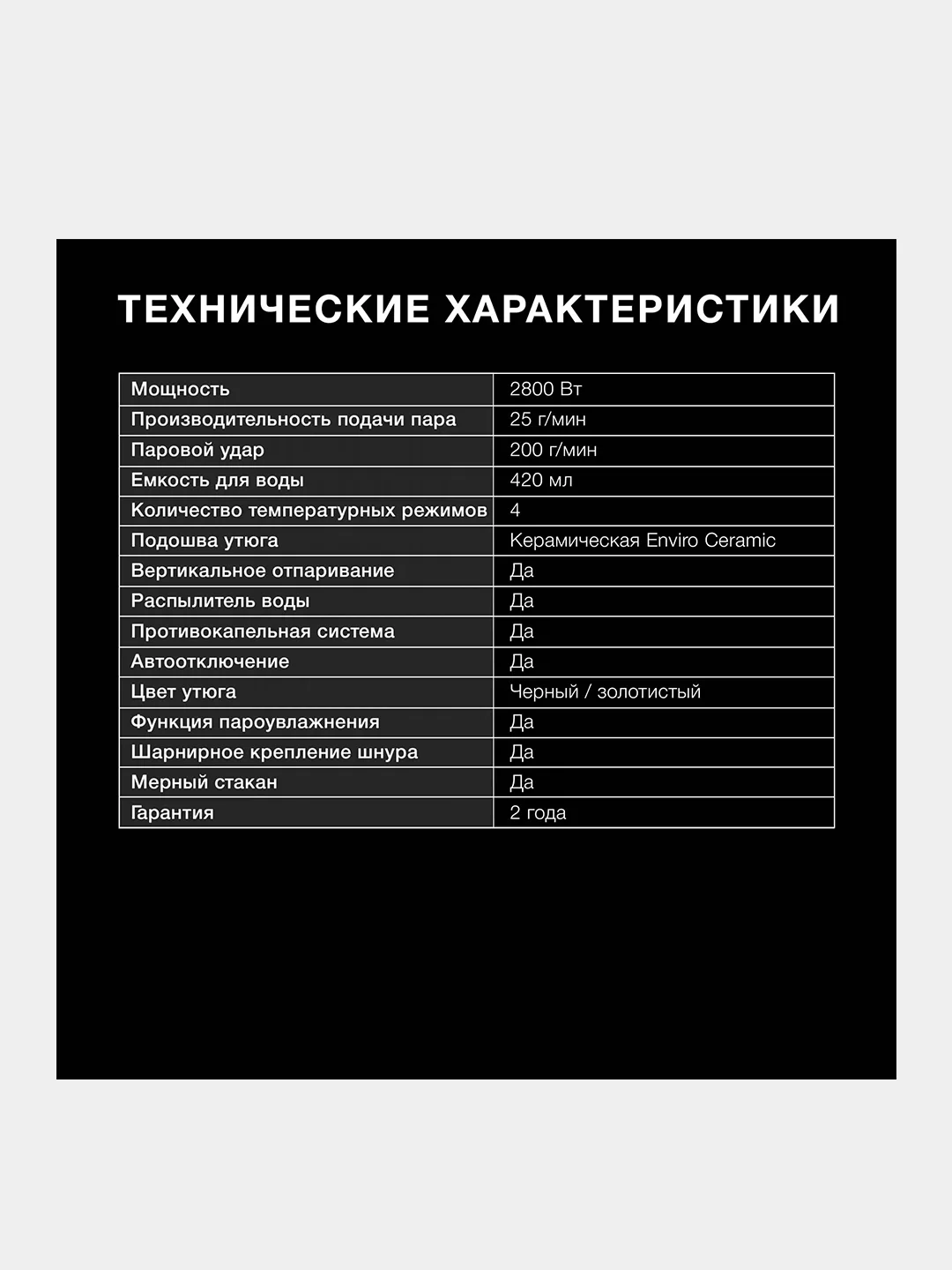 Утюг Hyundai H-SI01338, 2800 Вт