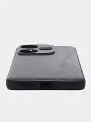Тёмно-серый чехол для Xiaomi POCO F6, с принтом, с рисунком (Сяоми Поко Ф6)