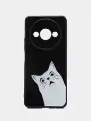 Бронзовый чехол для Xiaomi Redmi A3 / Redmi A3x, с принтом, с рисунком (Сяоми Редми А3 / А3х)
