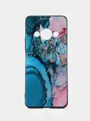 Фуксия чехол для Xiaomi Redmi A3 / Redmi A3x, с принтом, с рисунком (Сяоми Редми А3 / А3х)