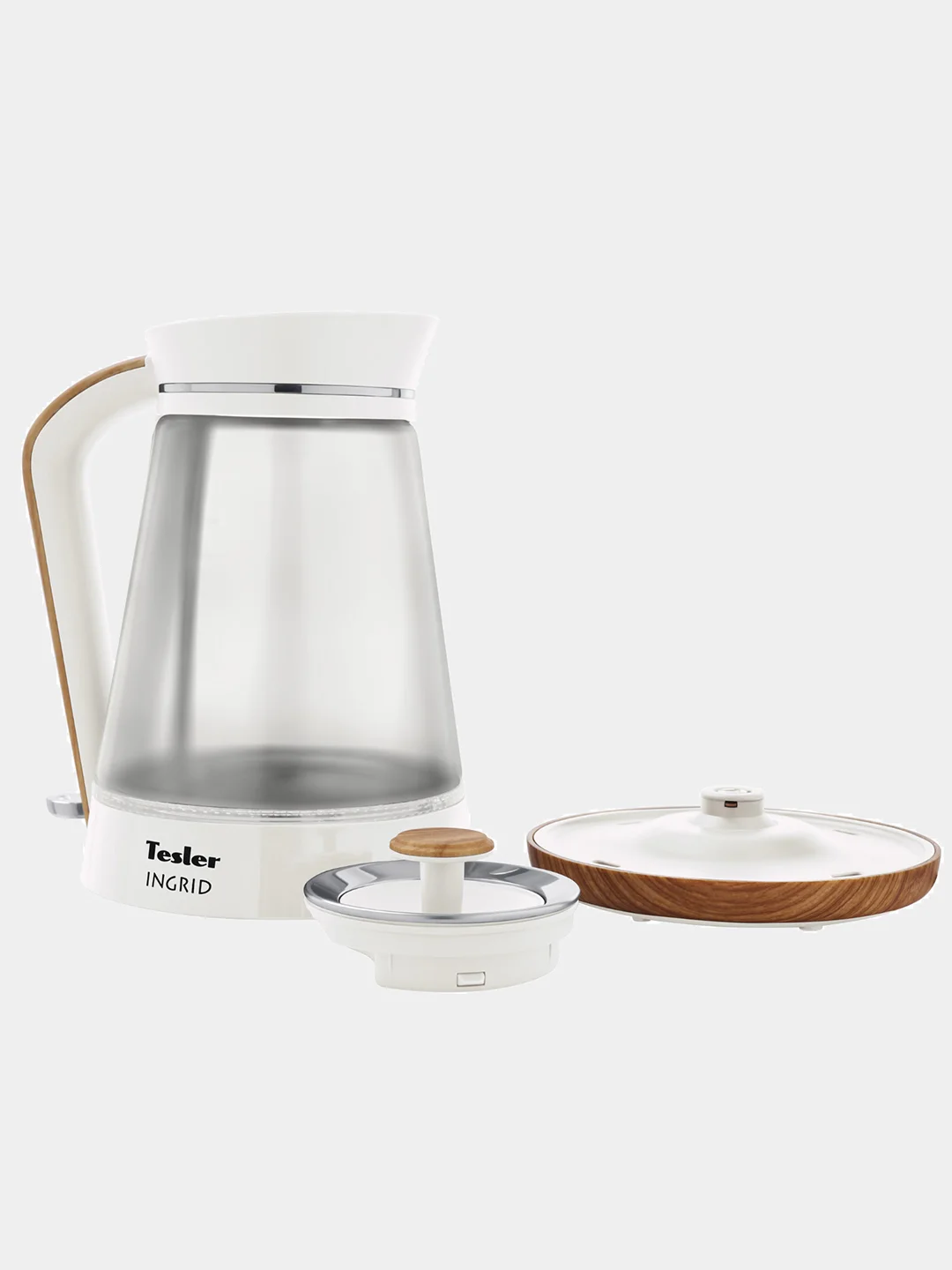 Белый чайник электрический TESLER KT-1750