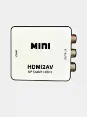 Белый переходник Орбита HDMI2AV
