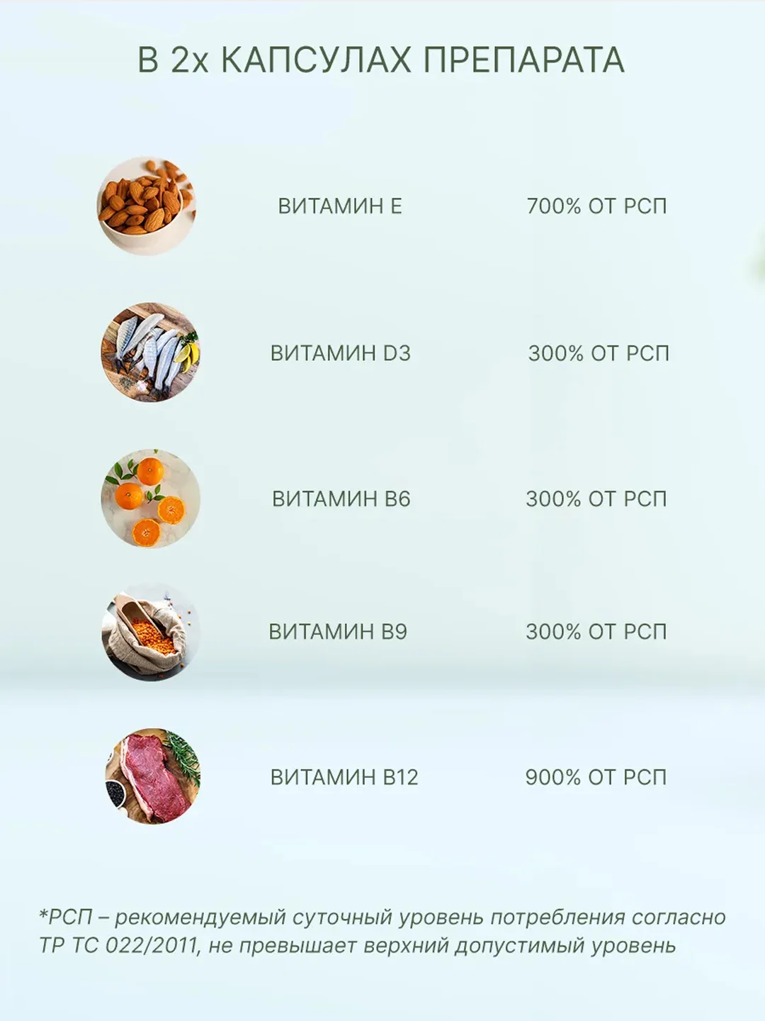 Чеснок с витамином Д3 Green Leaf Formula, для иммунитета и от холестерина, 30 капсул