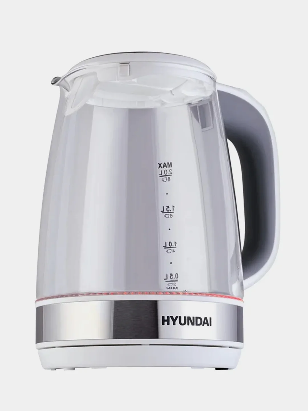 Чайник Hyundai HYK-G8880, 2л, 2200 Вт