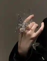 Кольцо женское "Бабочка"
