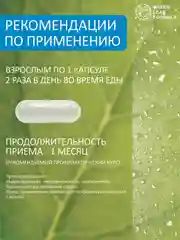 Панкреатин с метабиотиками нового поколения Green Leaf Formula, для жкт, 30 капсул