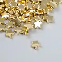 Бусины для творчества пластиковые Звезда 1,1х1,1х0,4 см