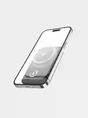 Черный повербанк Borofone BJ63 5000 mAh для iPhone ультратонкий с magsafe и быстрой зарядкой 20W