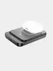 Черный повербанк Borofone BJ63 5000 mAh для iPhone ультратонкий с magsafe и быстрой зарядкой 20W