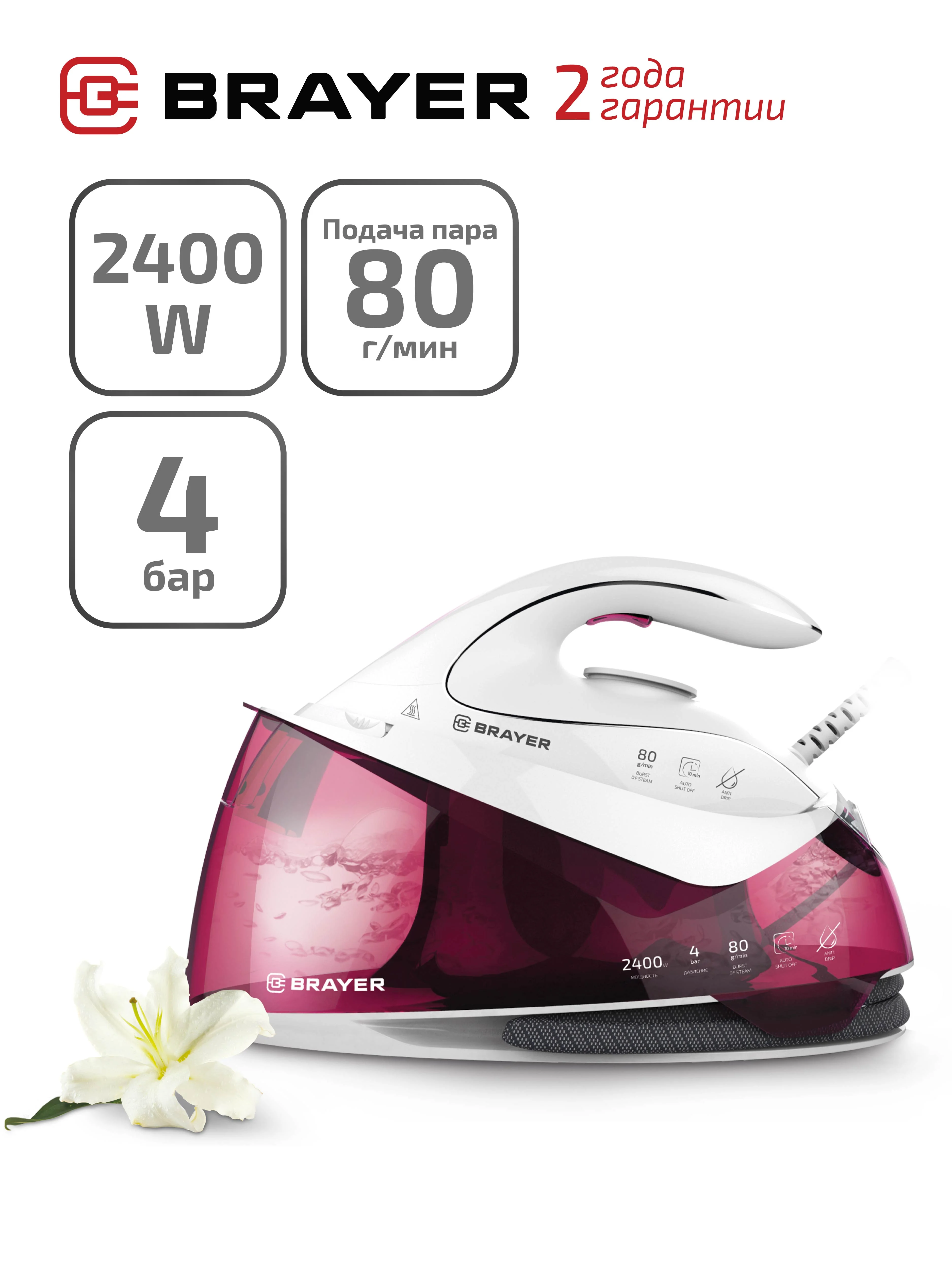 Паровая станция BRAYER BR4151