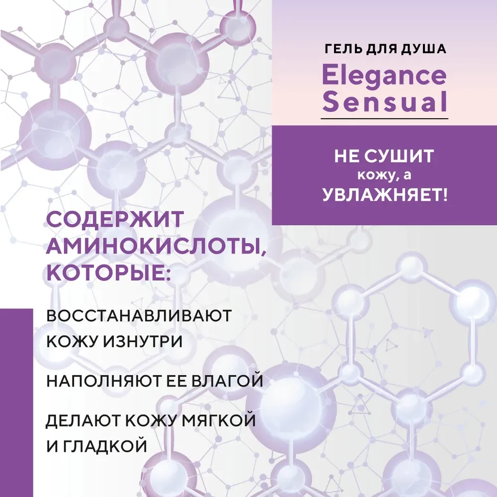Гель для душа Kerasys Парфюмированная линия Элеганс, 500 мл